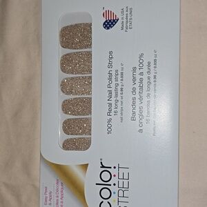 Color‎ Street Gold Glitter Nail Strips